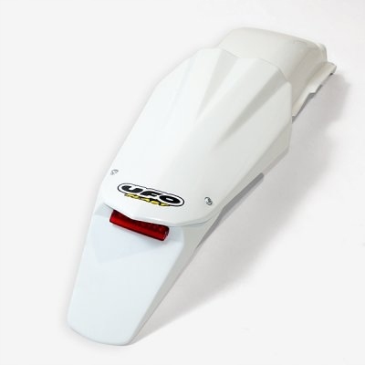 Ufo Zadný Blatník Husqvarna 2T '05-'09, 4T '05-'07 S Lampou, Farba Biela ()