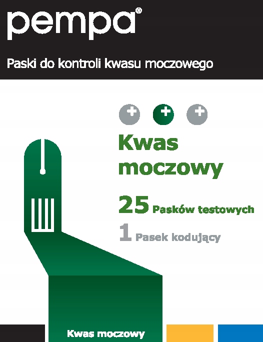 

Benecheck Pempa Paski Kwas Moczowy 25 szt