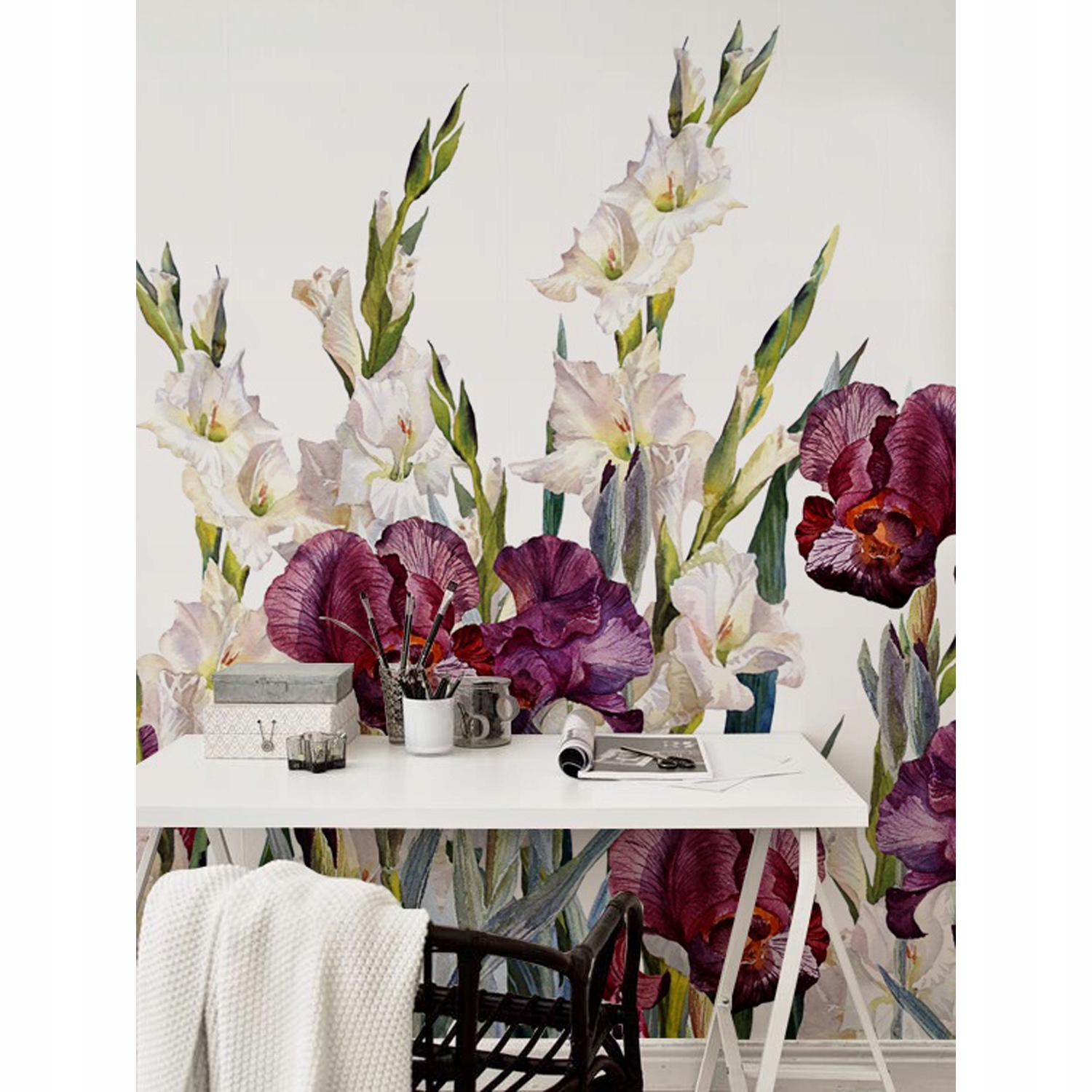 

Fototapeta ścienna Zmysłowe kwiaty vintage 416x254