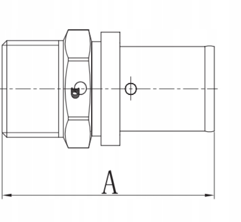 ZŁĄCZKA NYPLOWA ZAPRASOWYWANA PEX ALUPEX FI 20x1/2 GZ MOCNY MOSIĄDZ DIAMOND Marka Diamond
