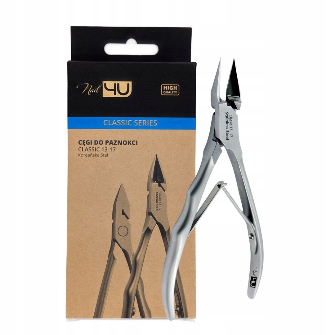 NAIL4U Cęgi do paznokci wrastających Koreańska stal Classic 13-17