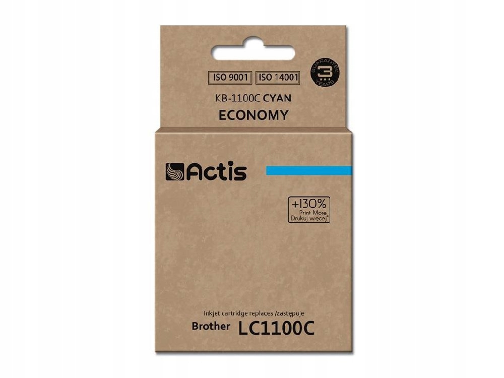 

Tusz Actis KB-1100C Brother LC980/LC1100HY