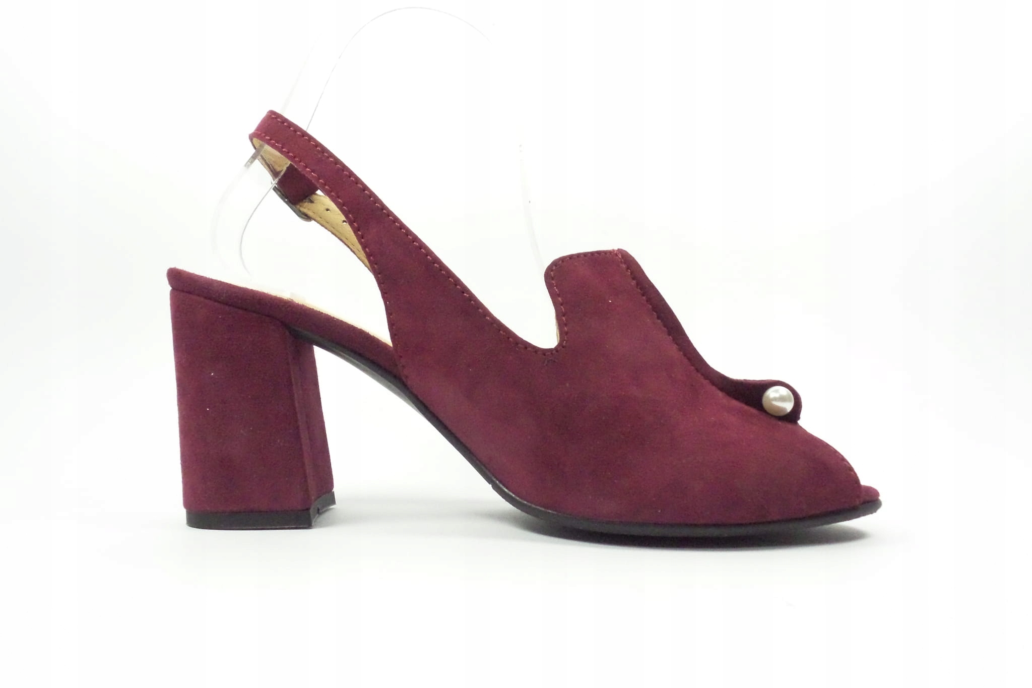 Sandały damskie Aga 5266 bordo 36 Marka Aga