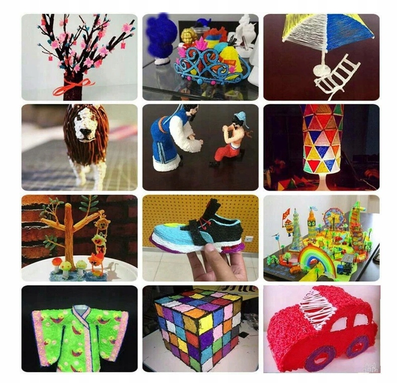 DŁUGOPIS DRUKARKA 3D PEN ZESTAW + WKŁADY PODSTAWKA ZASILACZ Głębokość produktu 5 cm