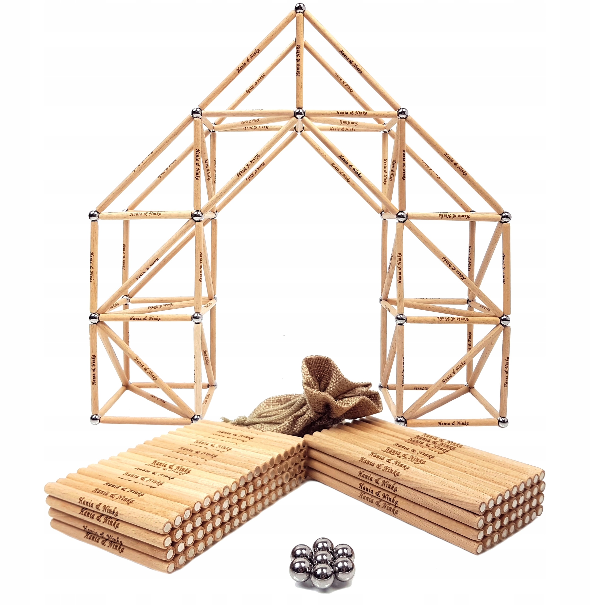 KLOCKI MAGNETYCZNE Montessori GRAWER IMIĘ DZIECKA Kod producenta PATYCZKI MAGNETYCZNE PM-03