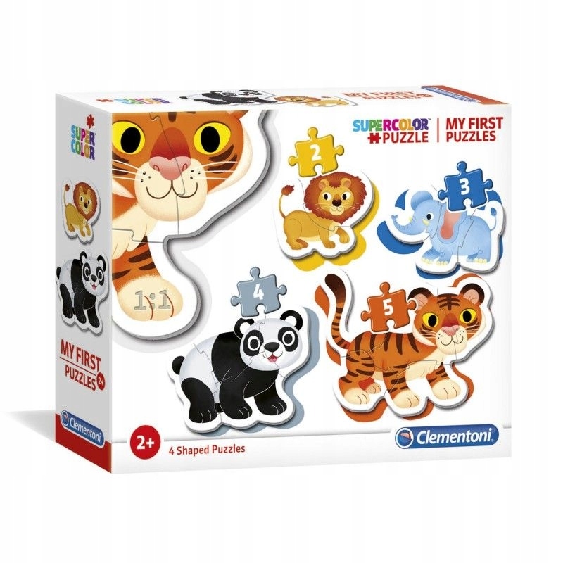 

Dzikie zwierzęta Moje Pierwsze Puzzle Clementoni