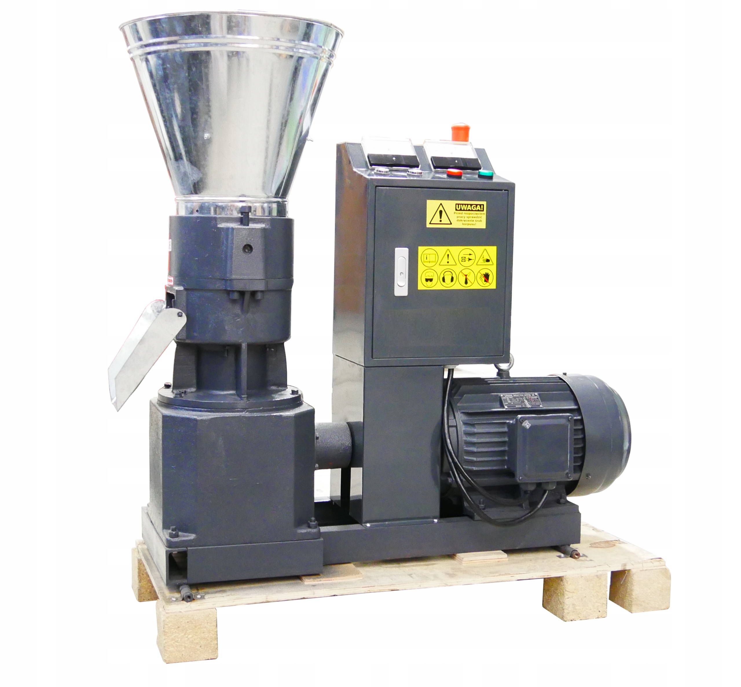 PELLECIARKA 7,5 KW DO 150 KG/H DO GOSPODARSTWA DOMOWEGO NA WŁASNY UŻYTEK Kod producenta Pavolt PELECIARKA 7,5 KW 786 222 777