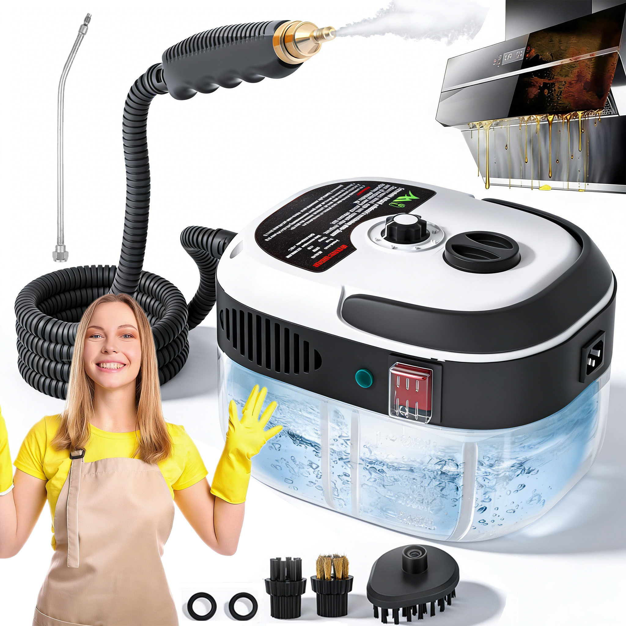 Myjka Parowa Do Samochodu Okien Tapicerki Fug Parownica Ciśnieniowa