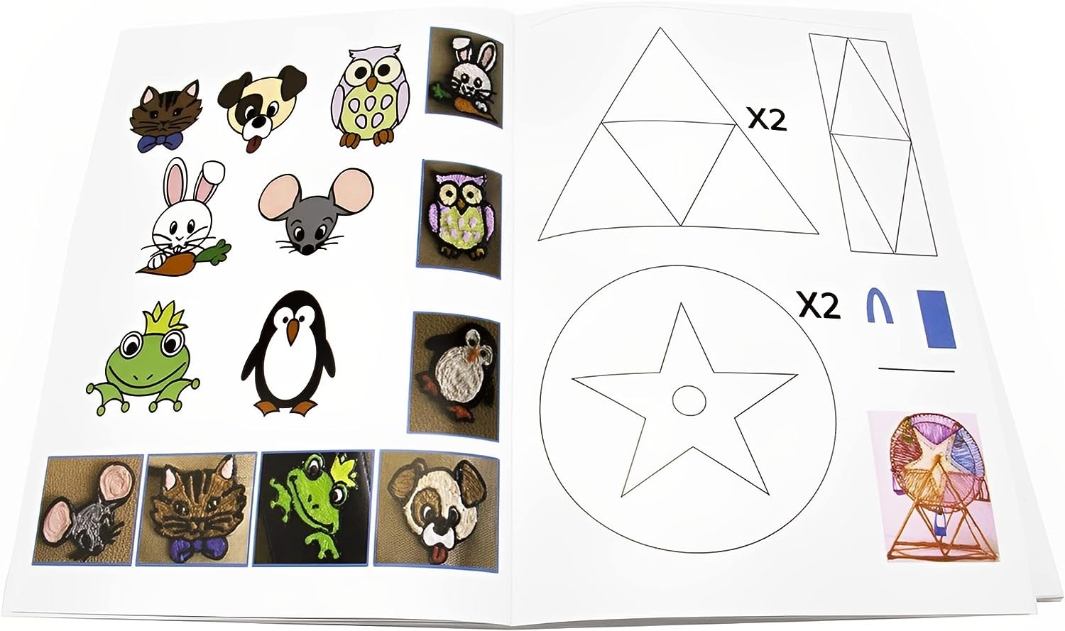 KSIĄŻKA Z SZABLONAMI DLA DŁUGOPIS 3D DRUKOWANIE 40 Model Szablony do długopisu 3D