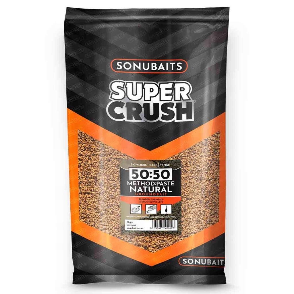 Sonubaits 50:50 Method & Paste Natural 2kg Zanęta
