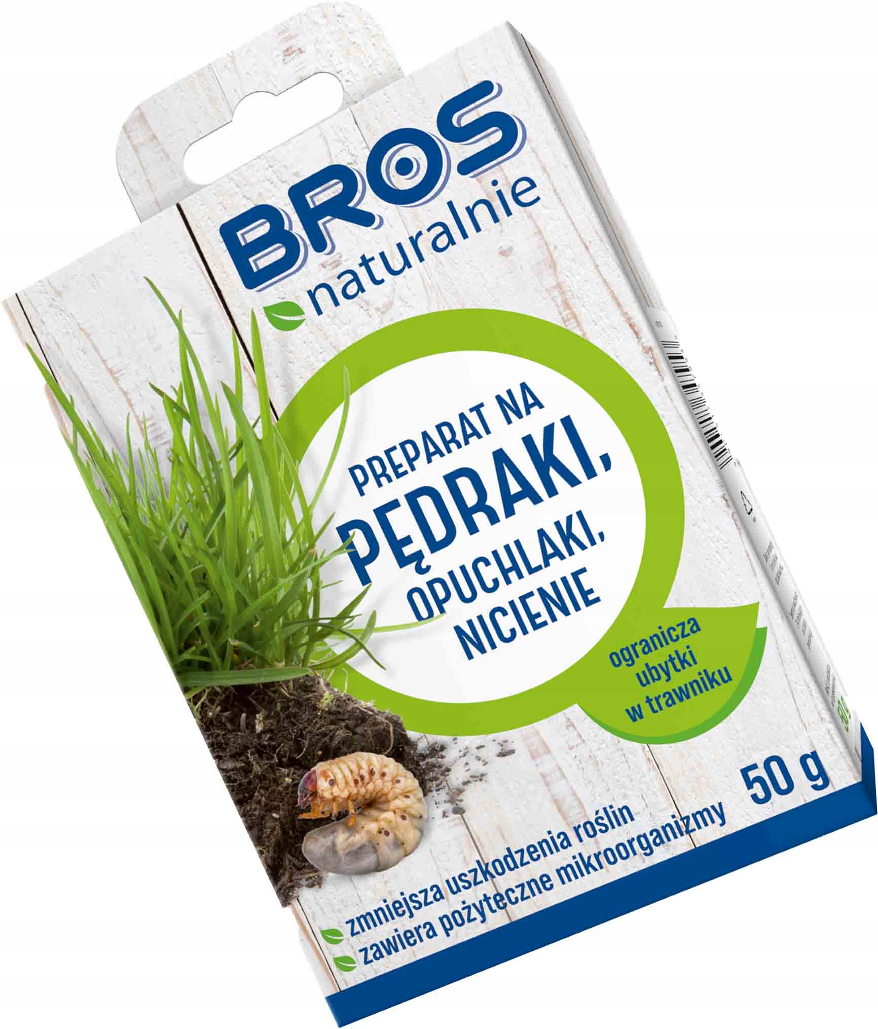 

Bros Naturalnie preparat na pędraki , nicienie ,