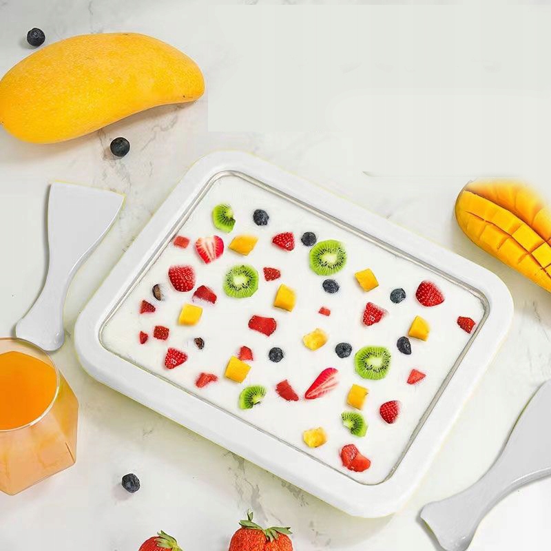 MASZYNA DO LODÓW TAJSKICH MASZYNKA DO ROBIENIA LODÓW LODY TAJSKIE ICE CREAM Waga produktu 2 kg