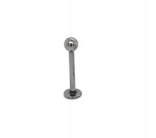 

Labret Srebrny z Kulką 10 mm