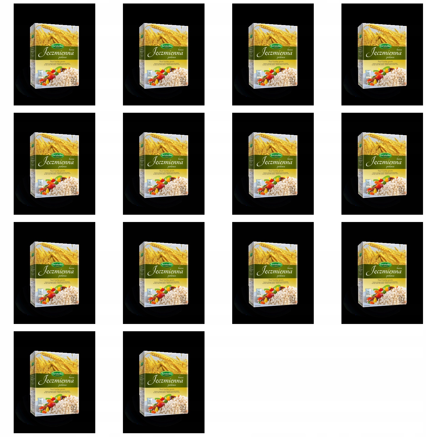 Levně 14 x 400 g Lestello perlová ječná kaše v sáčcích Karton