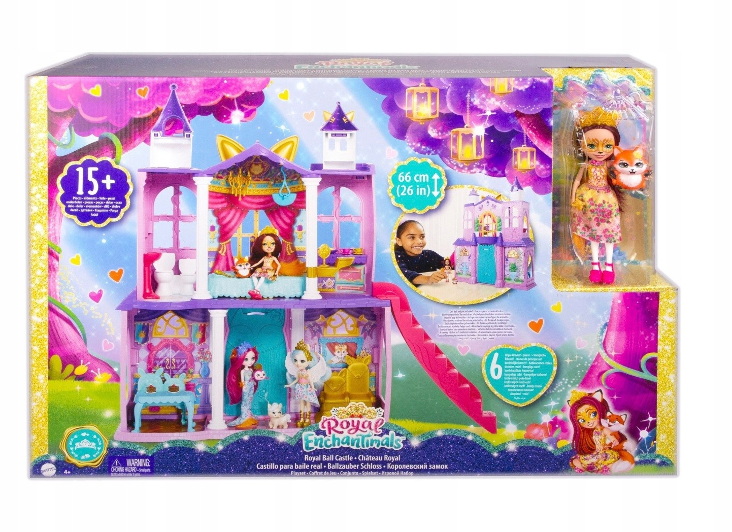 

Enchantimals Królewski Pałac Lalka Felicity Fox