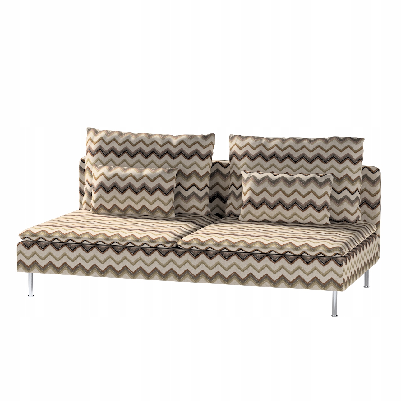 Obal na modul Söderhamn 3-místný Ikea zelený