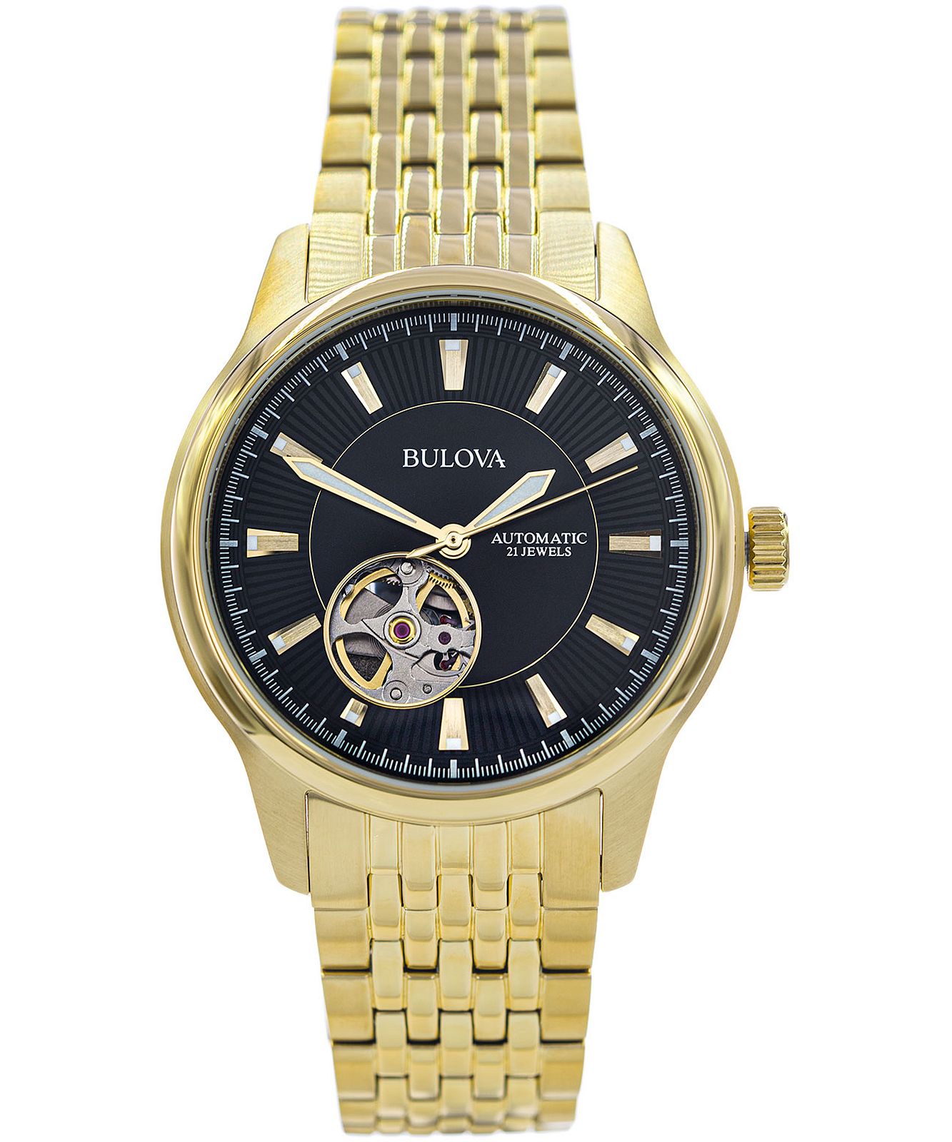 Pánské hodinky Bulova Classic Open Heart Automatic Bulova-97A168