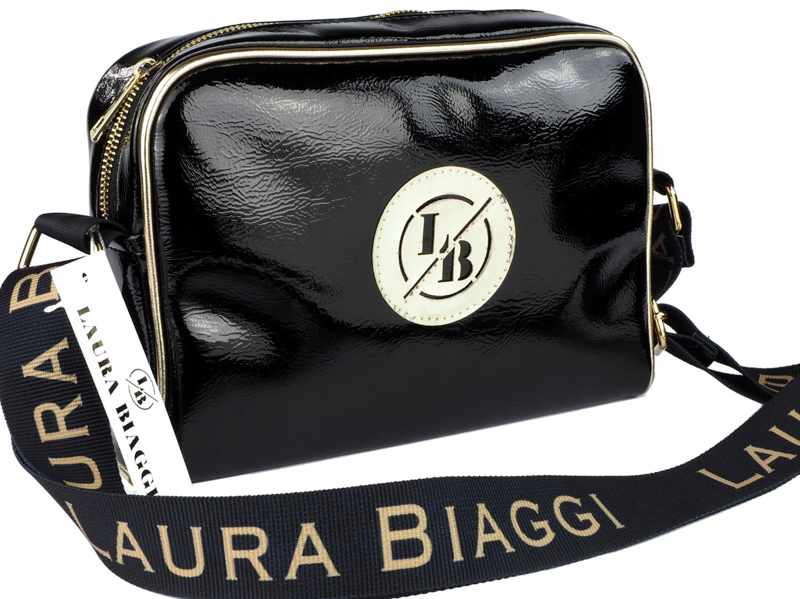 Laura Biaggi Damska Torebka Modna Listonoszka Saszetka Crossbody