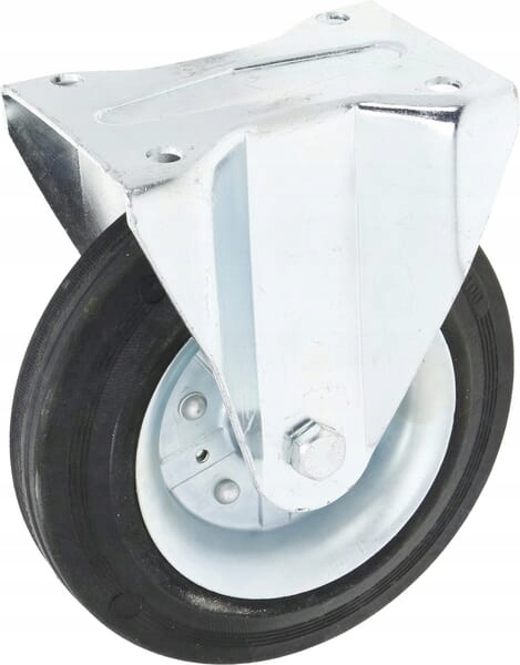 Pevné kovové gumové kolo s válečkovým ložiskem Ro-Carr, 200 mm WH5181200