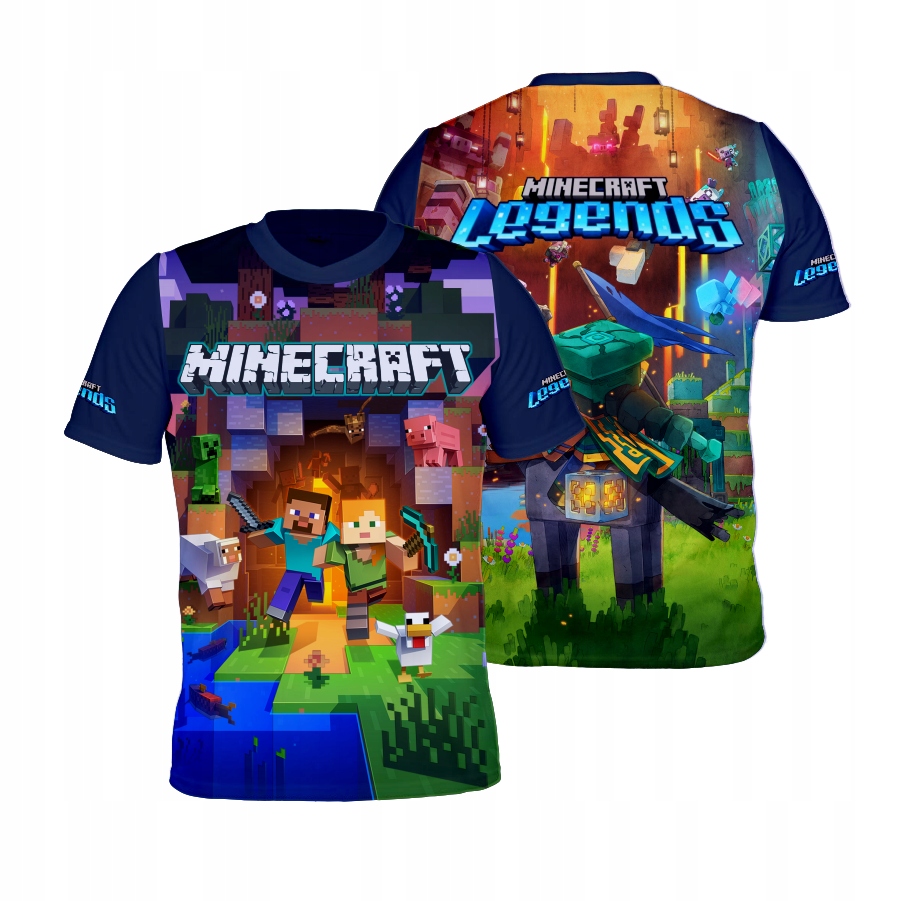Koszulka T-shirt Minecraft M6 rozmiar 134