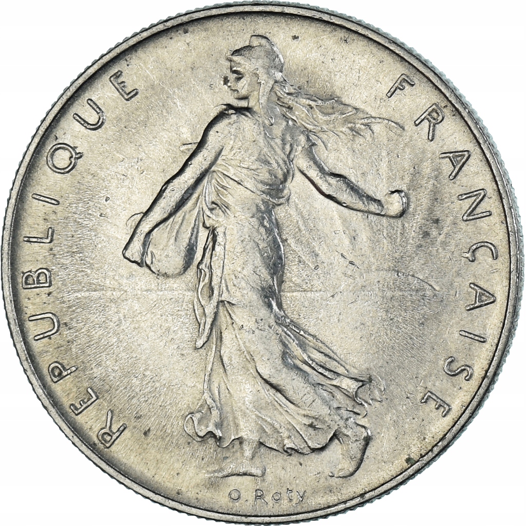 Moneta, Francja, 1 Franc, 1960