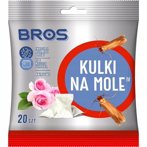 

Bros Kulki na Mole 120g Kwiatowe