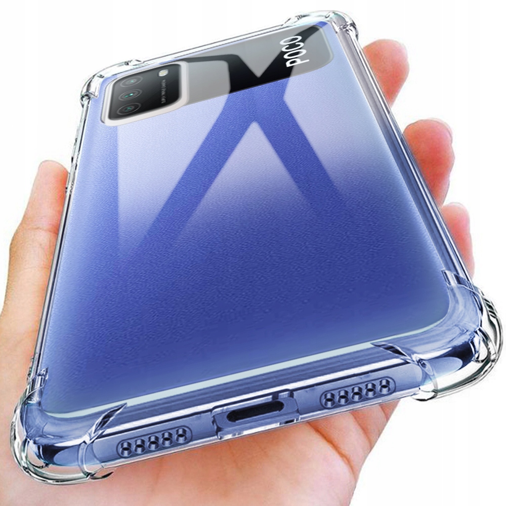 

Etui do Poco M3 Pancerne Shockproof Clear