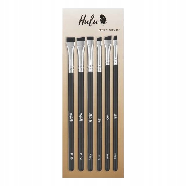Hulu Brow Styling – sada 6 štětců pro úpravu obočí