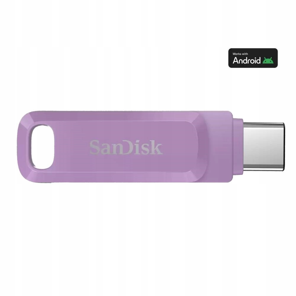 SanDisk Flash Disk 512GB Ultra Dual Drive Go, Usb-c 3.2, fialová SDDDC3…