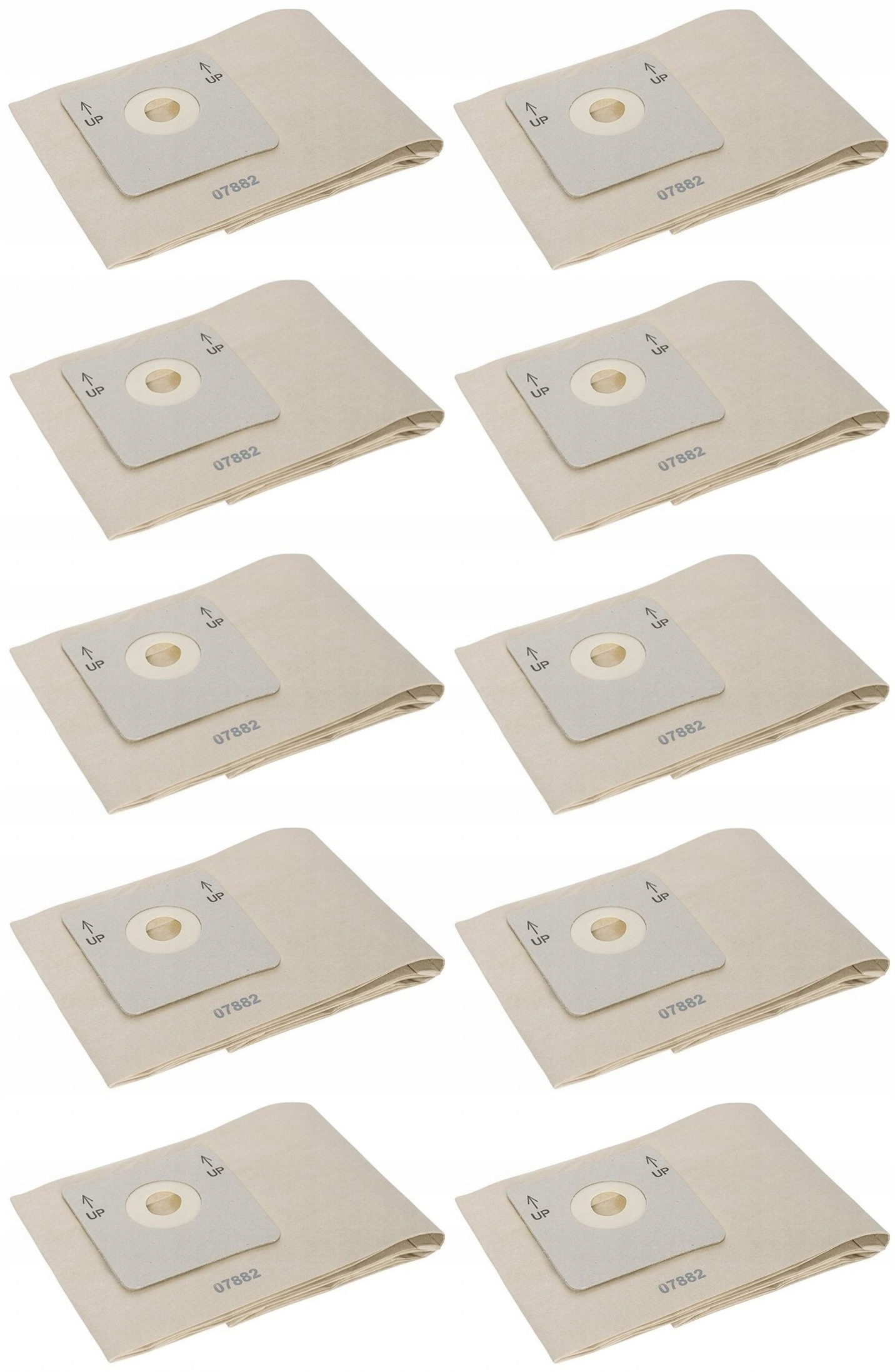 Worek papierowy do odkurzaczy z podwójnym filtrem Taski Go 7524191 10 szt.