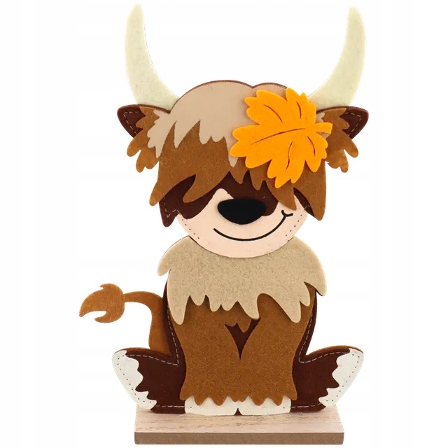 Jesienna figurka DEKORACJA JESIEŃ MDF FILC BAWÓŁ