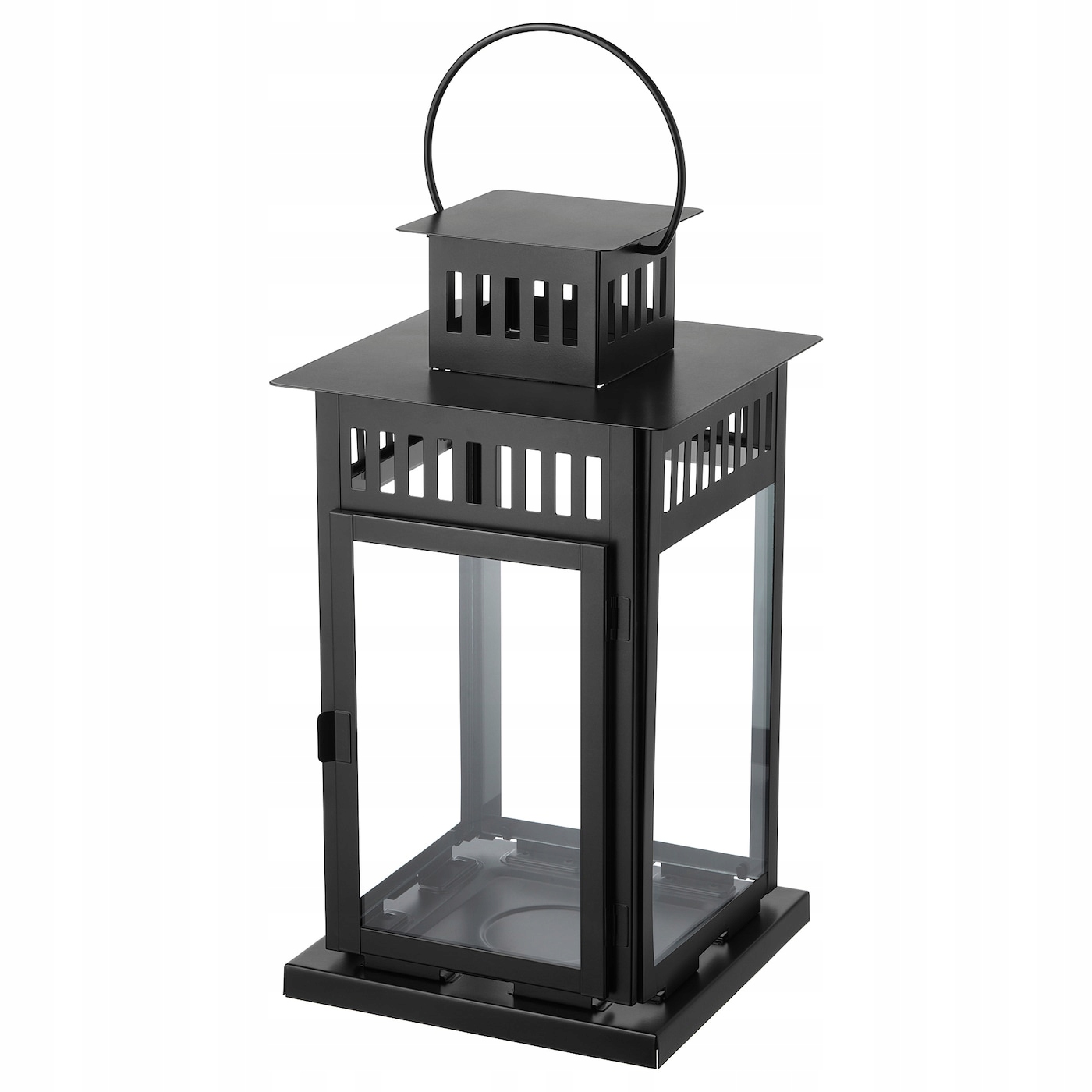Černá lampa 44 cm do interiéru i exteriéru Borrby