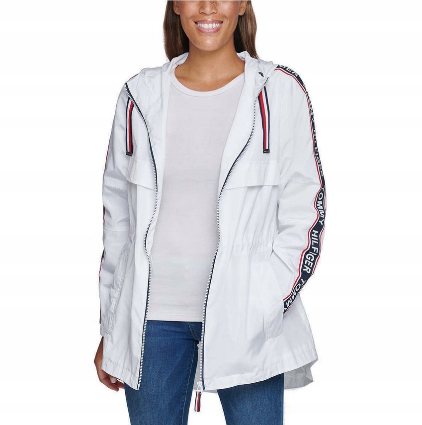 Tommy Hilfiger dámská bunda Iconic Windbraker bílá S