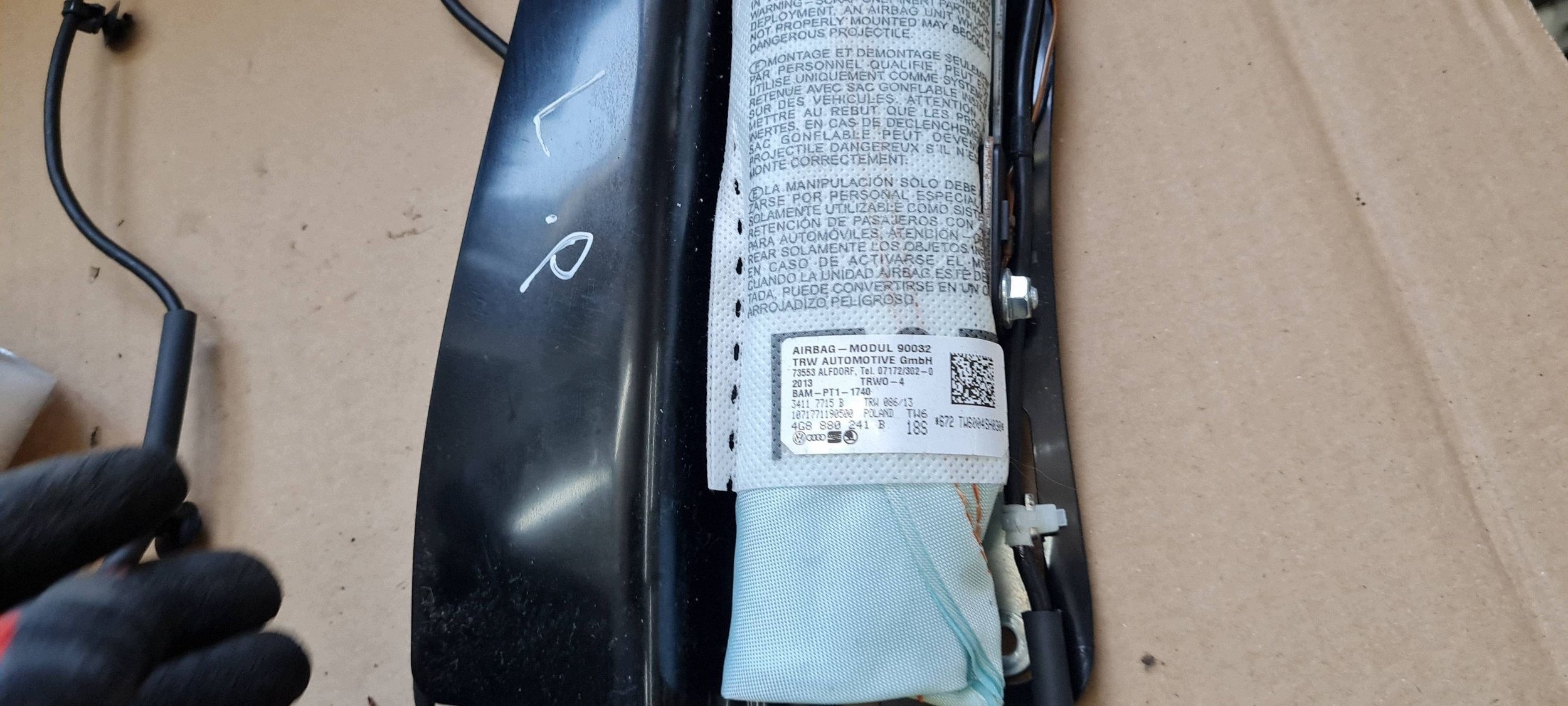 A7 4G seat airbag airbag ORG left left front 4G8880241B A6 C7 4G