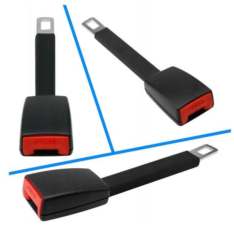 2x ZAPINKA PRZEDŁUŻKA PASA ZAŚLEPKA ADAPTER WTYK Producent części Inny