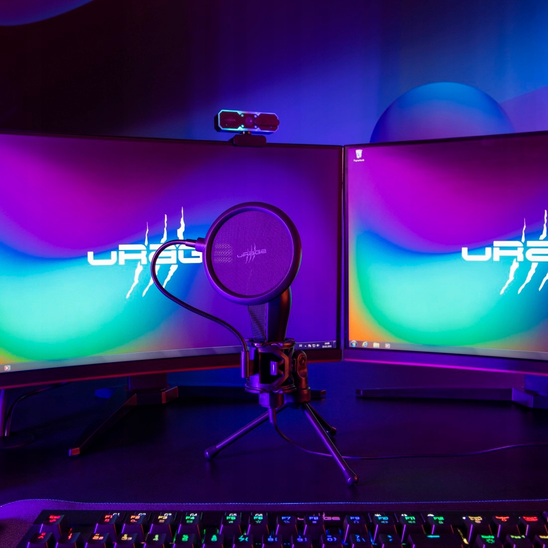 HAMA Mikrofon Dla Graczy uRage STREAM 400 Plus Model STREAM 400 PLUS