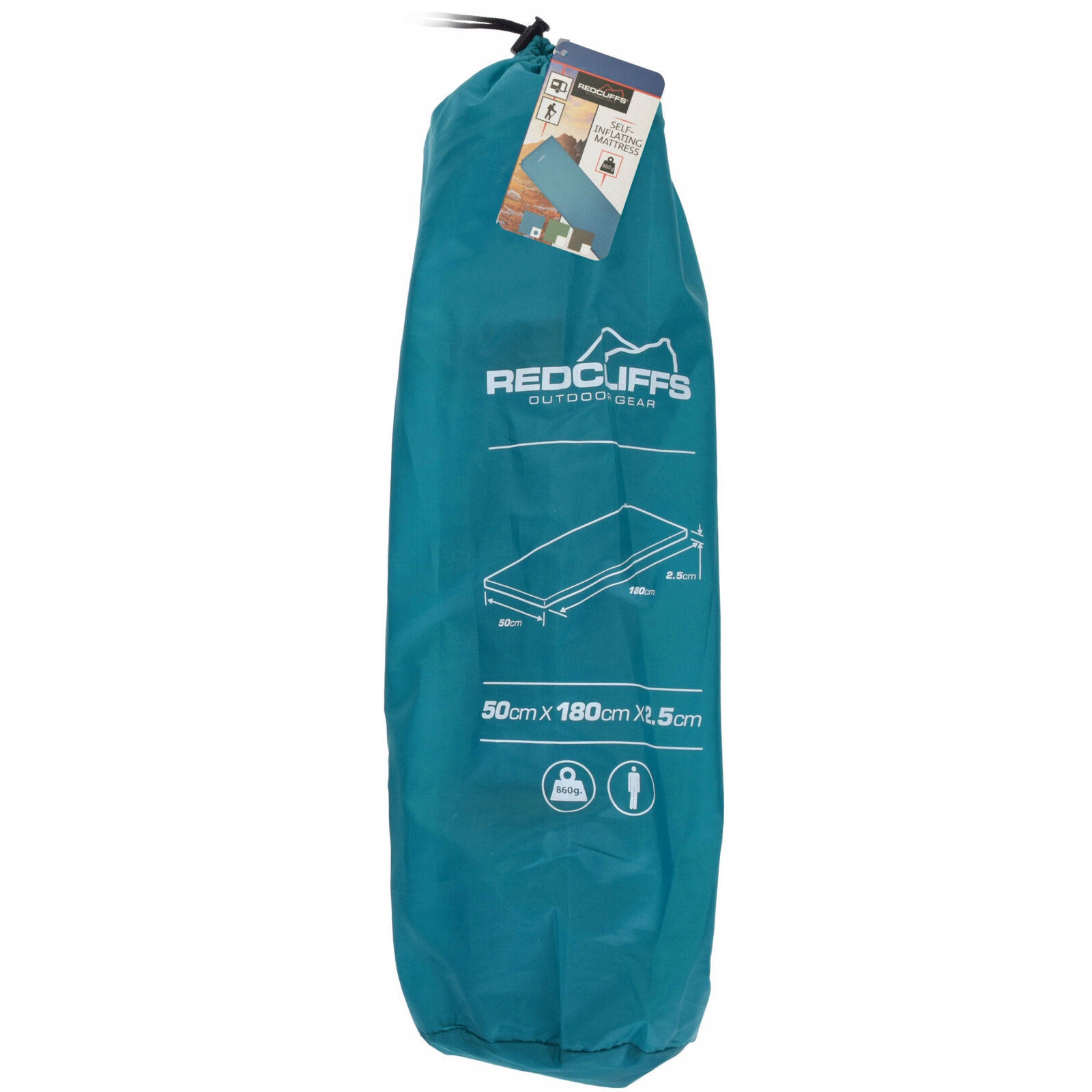 KARIMATA SAMOPOMPUJACA 180cm X 50cm X 2,5cm EAN (GTIN) 8719407069801