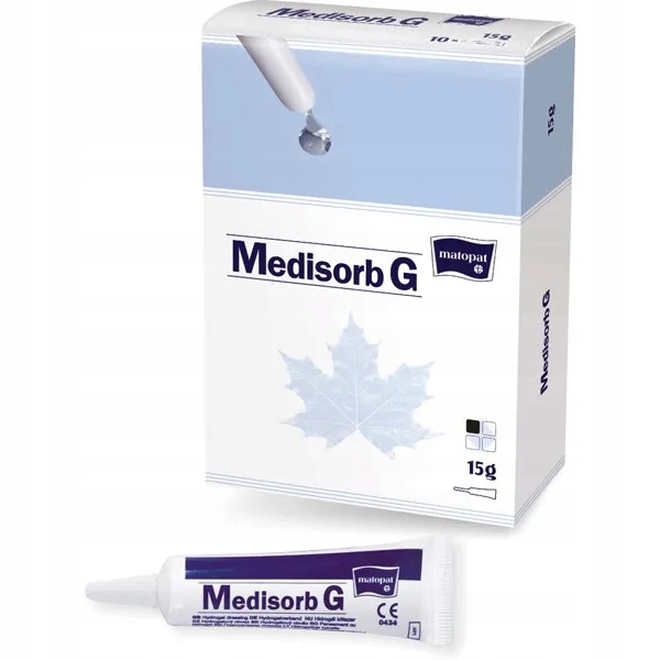 

Medisorb G, opatrunek w formie żelu, 15 g