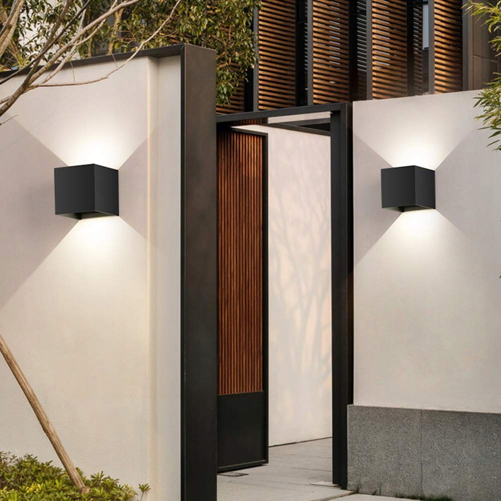 LEDMO 8 Sztuk LED Kinkiety Wewnętrzne Zewnętrzne 12W 4000K IP65 — miniatura 4