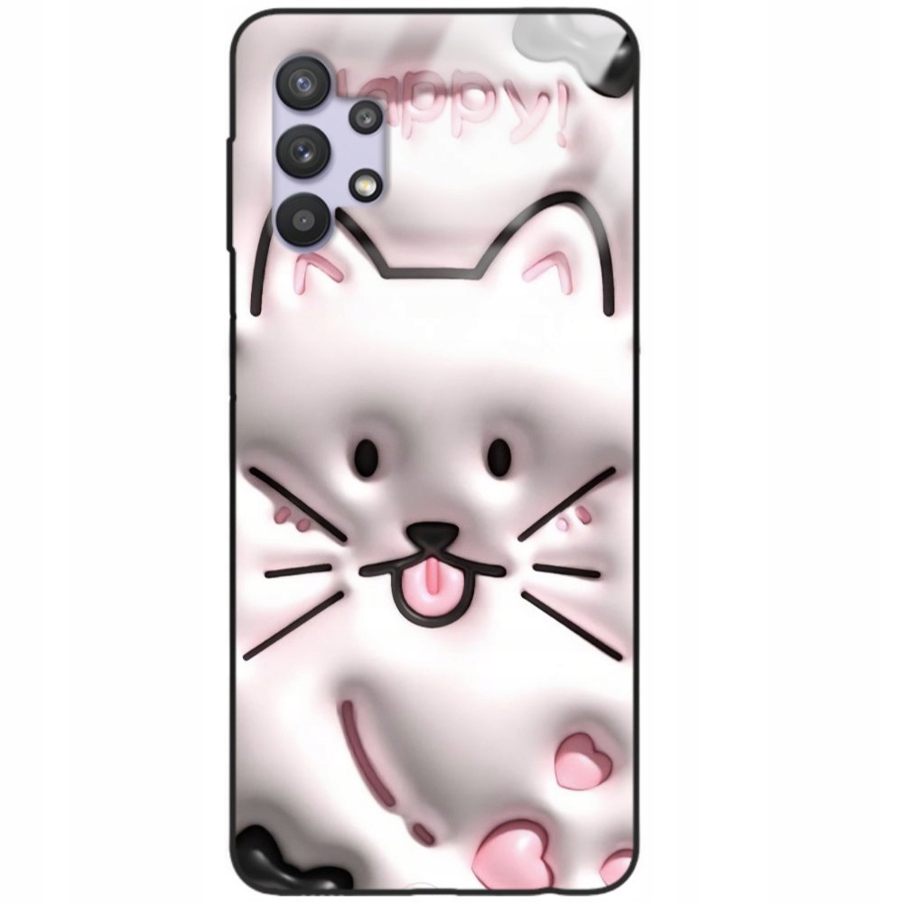 

Etui Glass do Samsung A32 4G Iluzja 3D Sweet