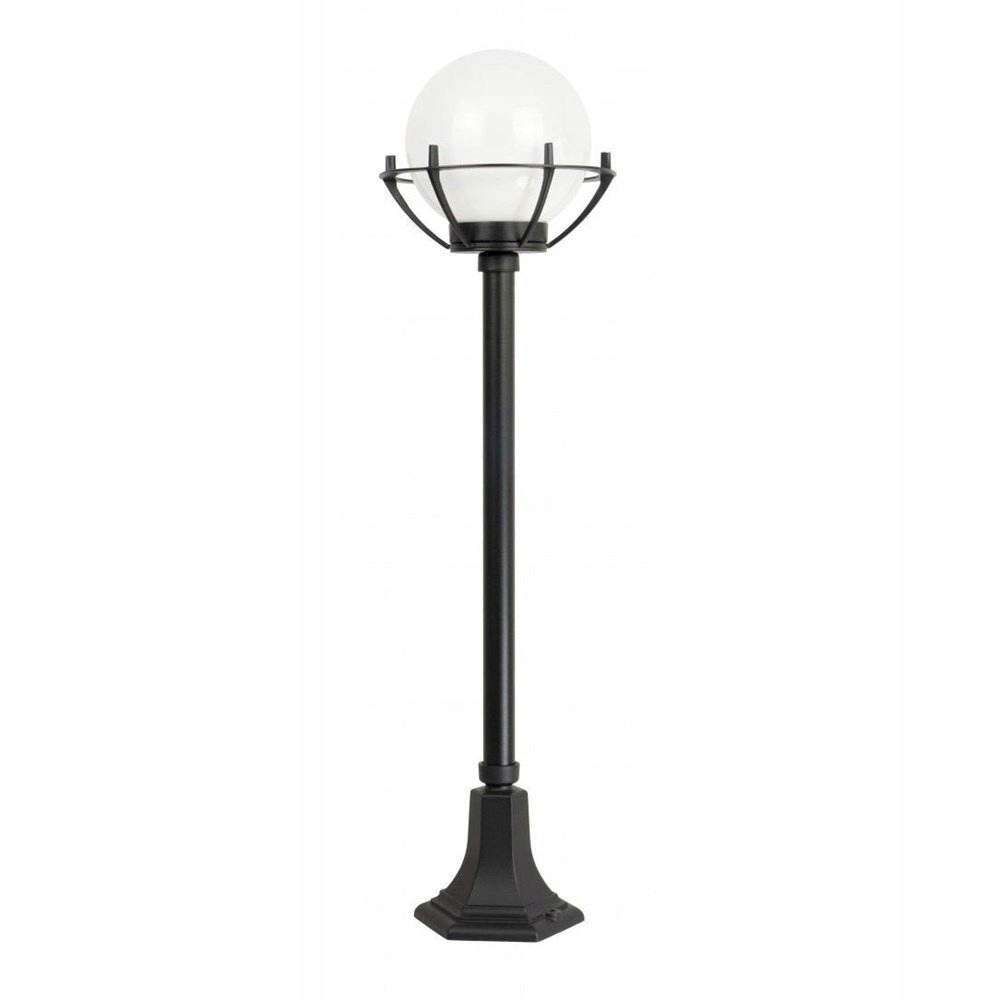 

Lampa zewnętrzna stojąca kula z koszykiem 102cm