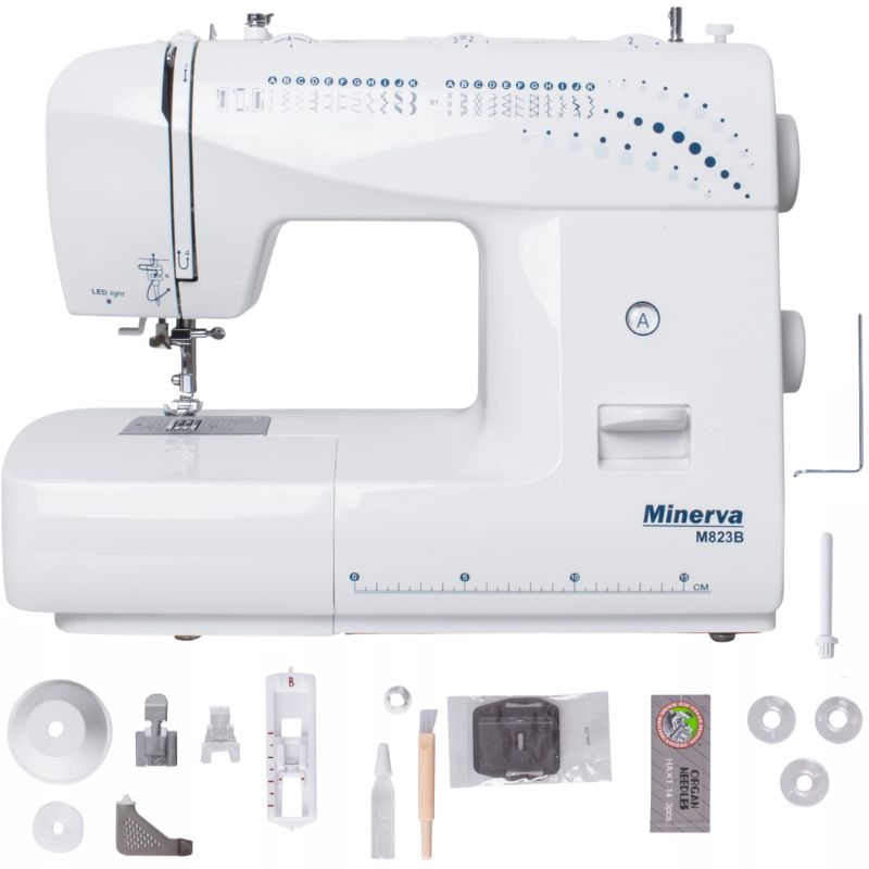 Maszyna do szycia domowa mechaniczna Minerva M823B mocna