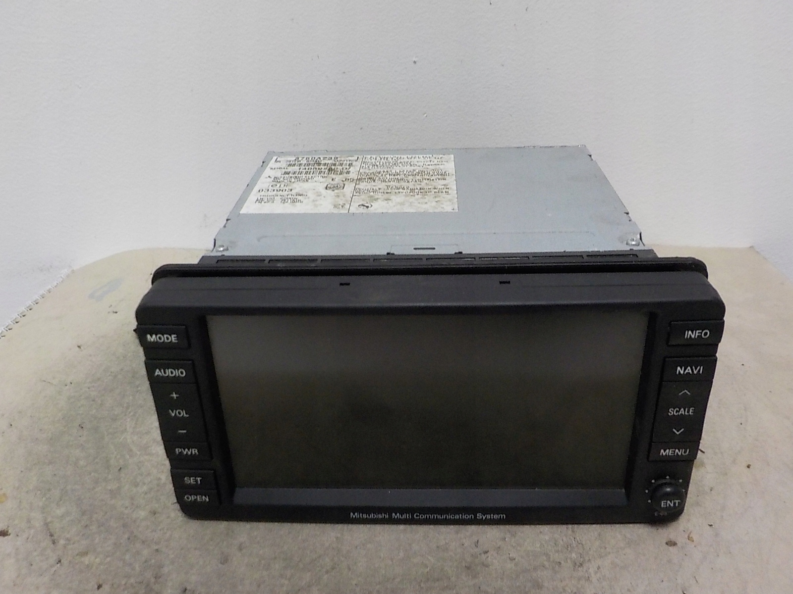 MITSUBISHI ASX RADIO Navigation FABRYCZNA 8750A239