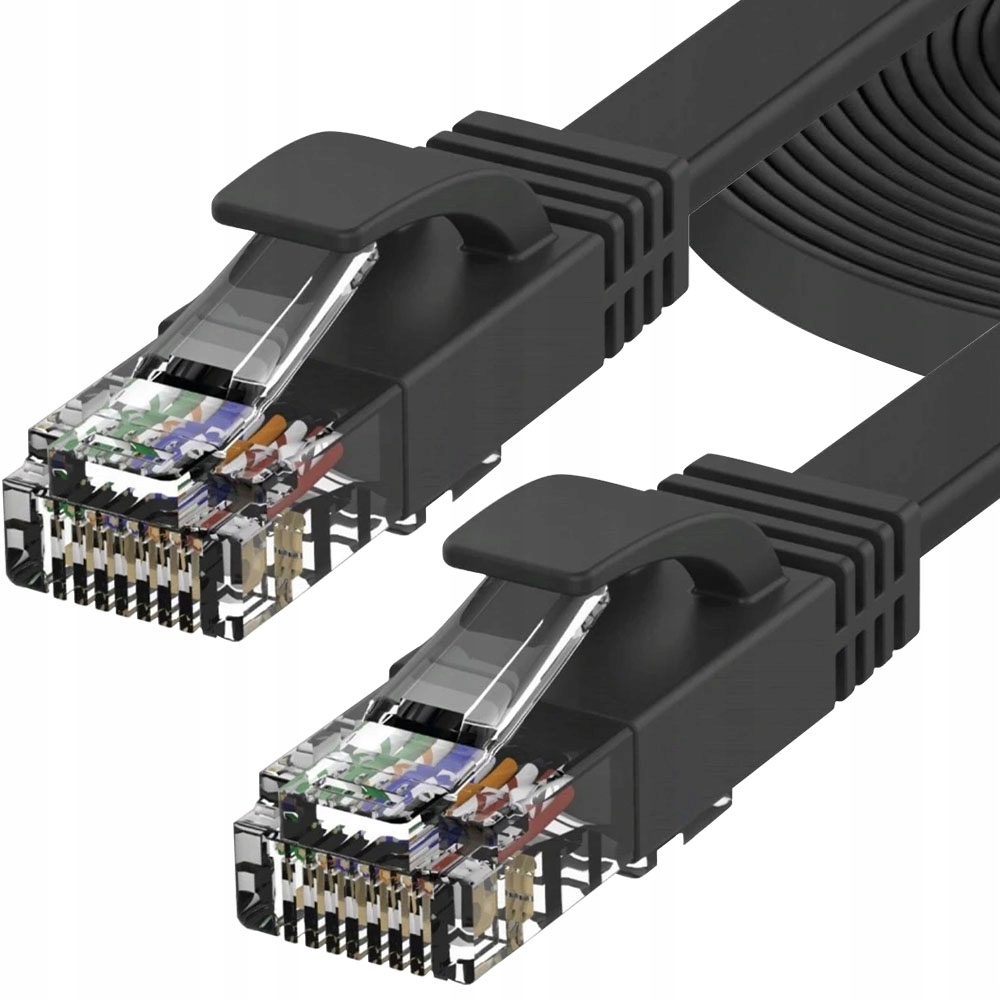 Kabel Sieciowy Lan Ethernet Internetowy Skrętka RJ45 Utp CAT6 Cat 6 10M