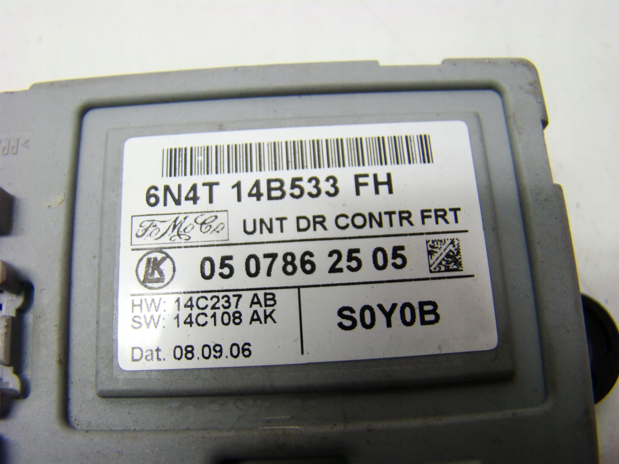 FORD FOCUS MK2 CC - MODUŁ DRZWI 6N4T14B533FH Producent części Ford OE