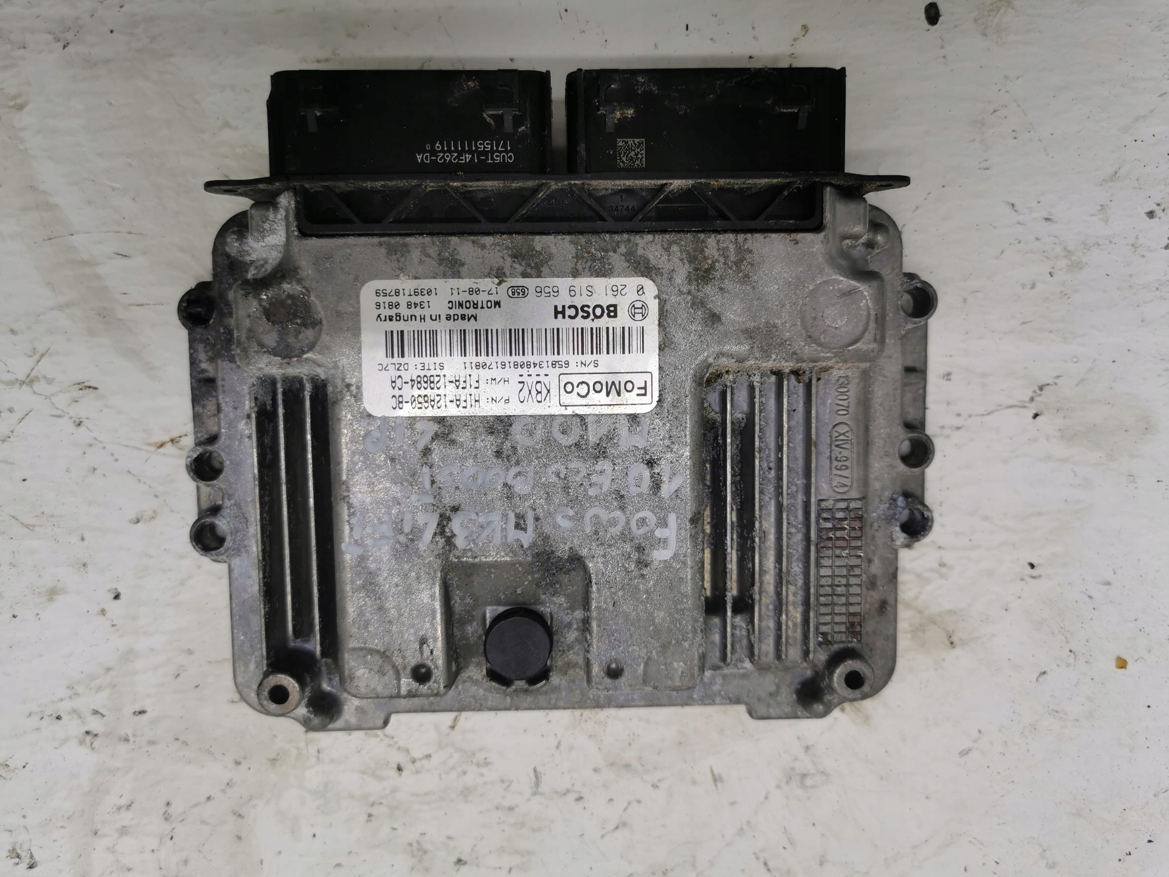 control unit of the engine FORD FOCUS MK1 LIFT 1.0 ECBOOST H1FA-12A650-BC