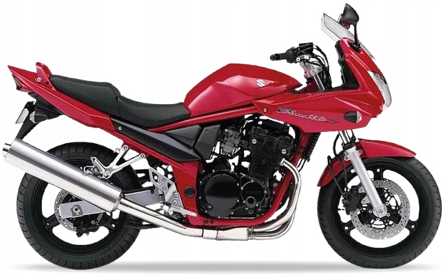 Samolepky Juula Pro Suzuki Gsf 650 S Bandit 2006 Červené YU7