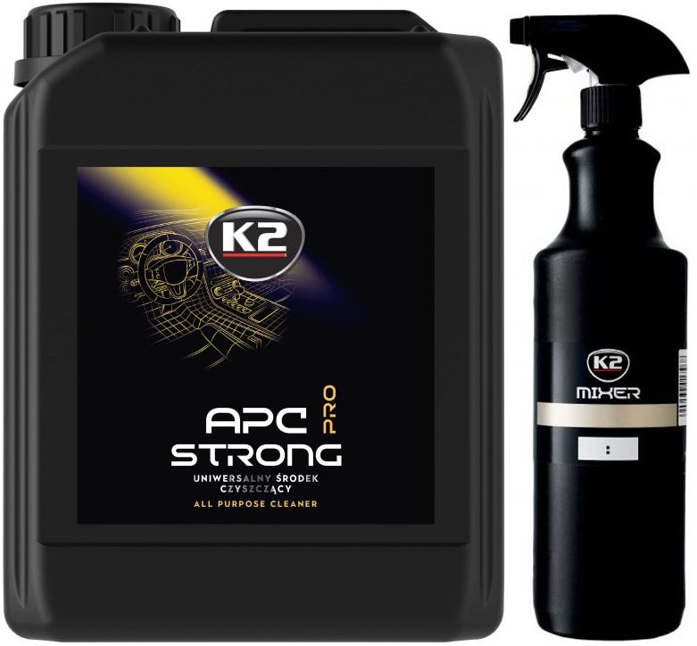 K2 APC STRONG PRO SRODEK CZYSZCZACY 5L BUTELKA 1L