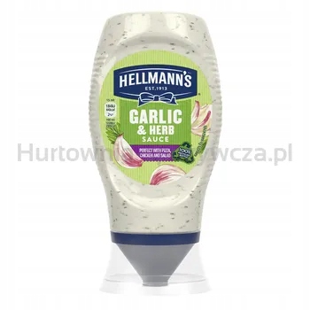 Levně Hellmann's Omáčka s česnekem a petrželovou natí 250 ml