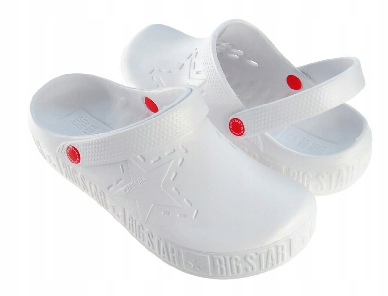 Kroksy BIG STAR klapki sportowe II275003 białe 36 Rozmiar 36